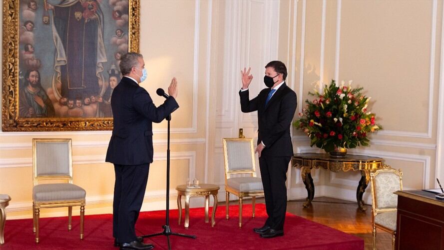 Ruiz ha sido conjuez, magistrado del Consejo Superior de la Judicatura y ha participado en arbitrajes comerciales.. Foto: Cortesía: Presidencia