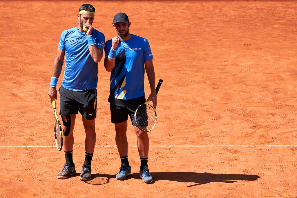 Tenistas colombianos Juan Sebastian Cabal y Robert Farah. Foto: Getty Images