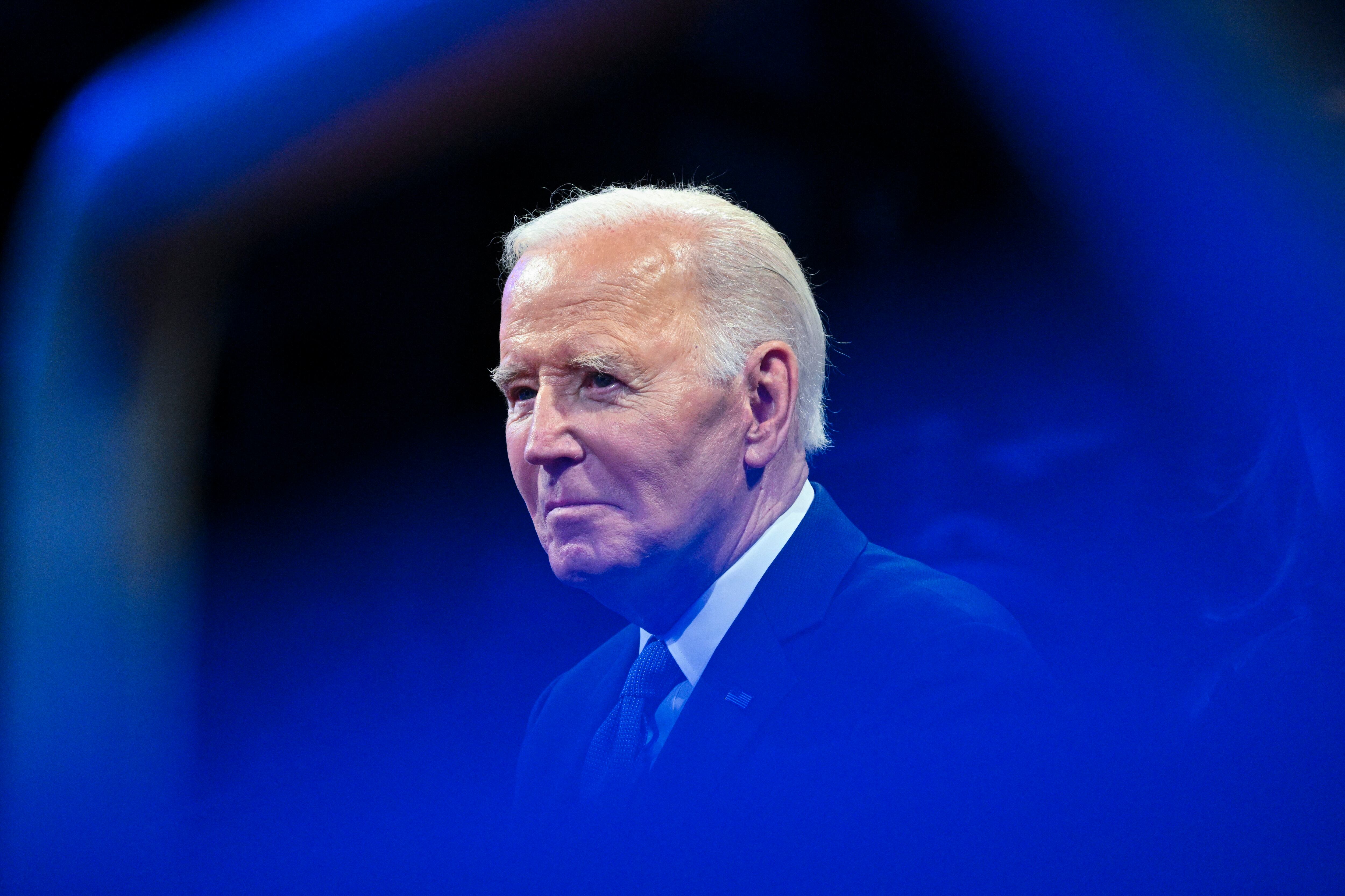 Expresidente de los Estados Unidos, Joe Biden. FOTO: ROBERTO SCHMIDT/AFP via Getty Images