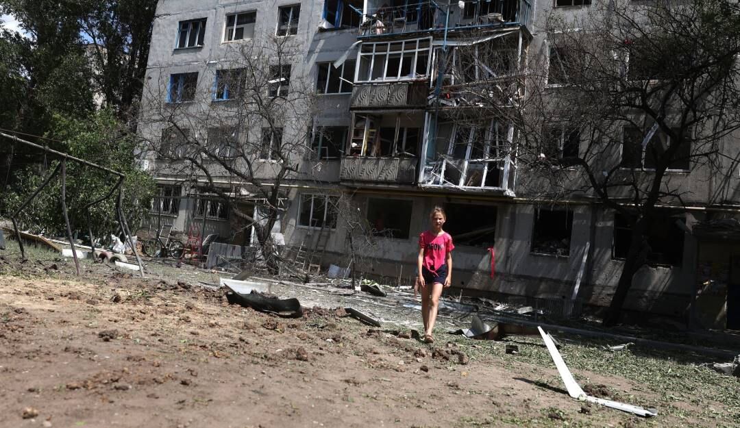 Consecuencias de la guerra en Ucrania. Foto: Getty