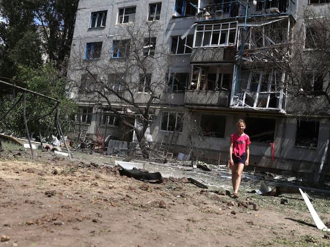 Consecuencias de la guerra en Ucrania. Foto: Getty