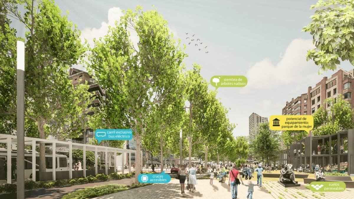 Polémica por propuesta de cambiar Corredor Verde de Claudia López por tranvía