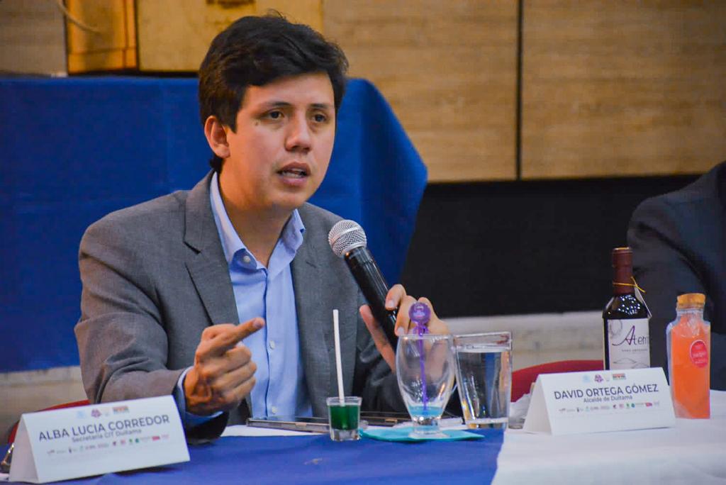 Alcalde de Duitama David Ortega Foto/Alcaldía de Duitama.