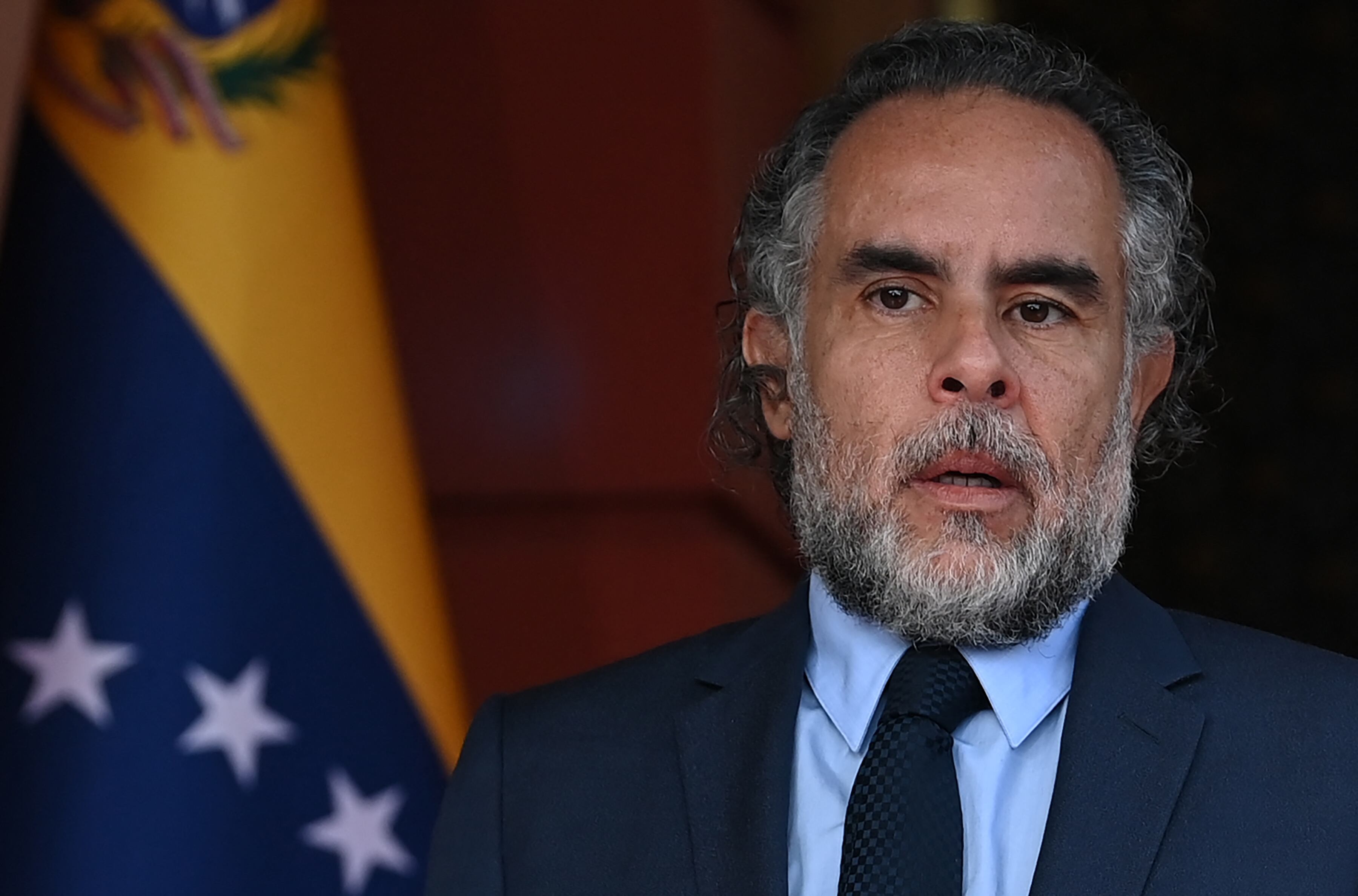 Armando Benedetti. (Photo by YURI CORTEZ/AFP via Getty Images)