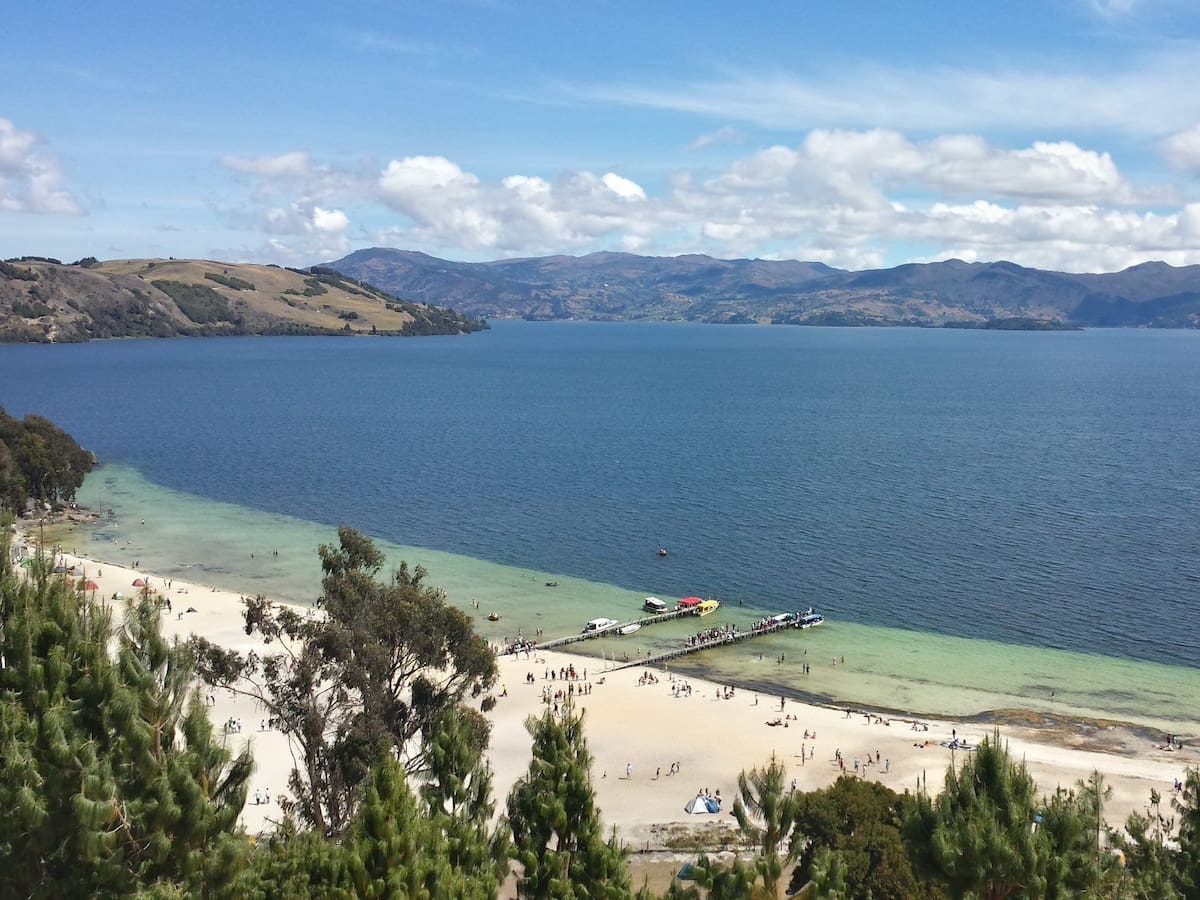 Playa Blanca, en el Lago de Tota, ahora estará abierta todos los días para visitantes