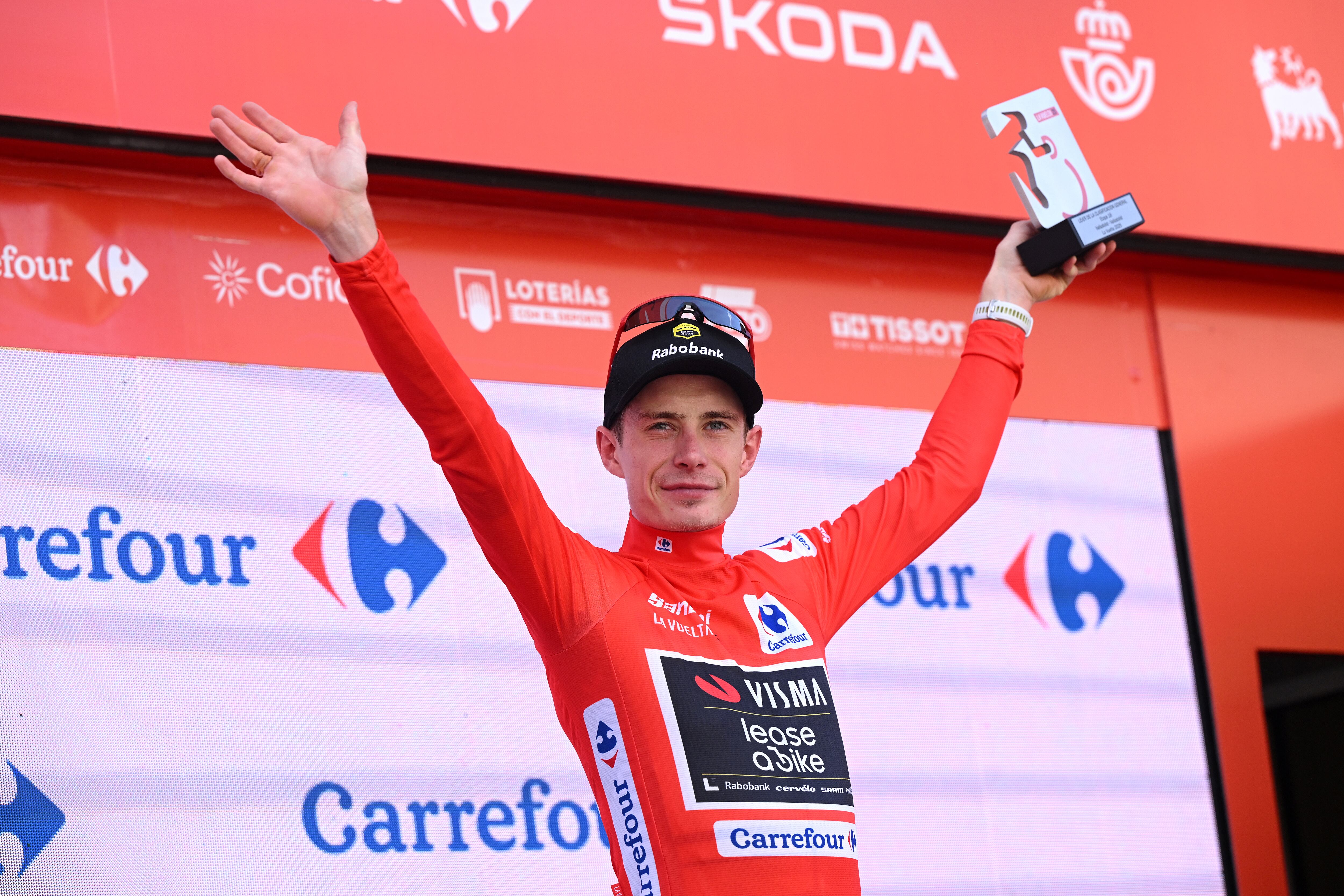 Jonas Vingegaard, campeón virtual de la Vuelta a España. (Photo by Dario Belingheri/Getty Images)