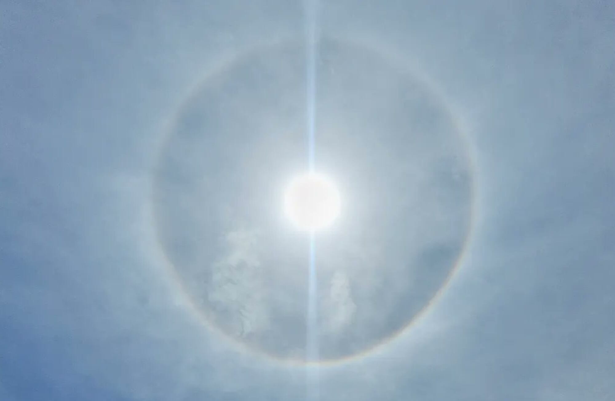 Sol en Bogotá | Foto: Redes Sociales