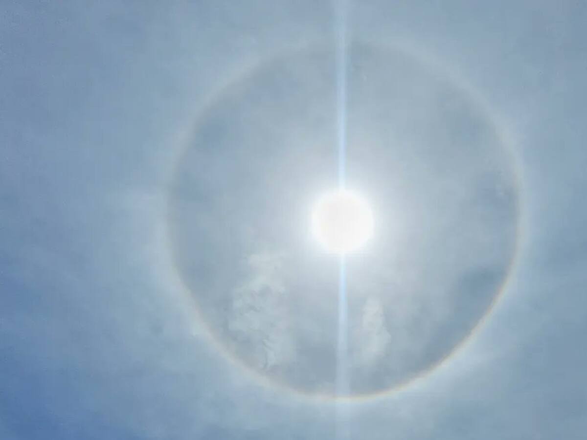 ¿Qué le pasó al Sol en Bogotá? Explicación del extraño halo solar