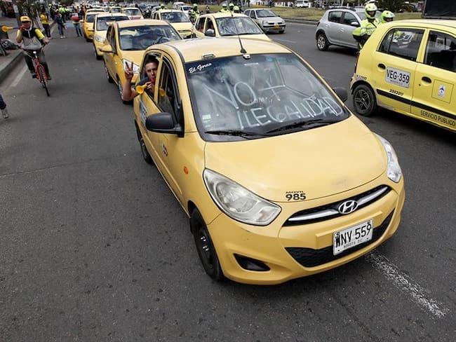 Taxistas esperan que el Gobierno realice una mesa de conciliación