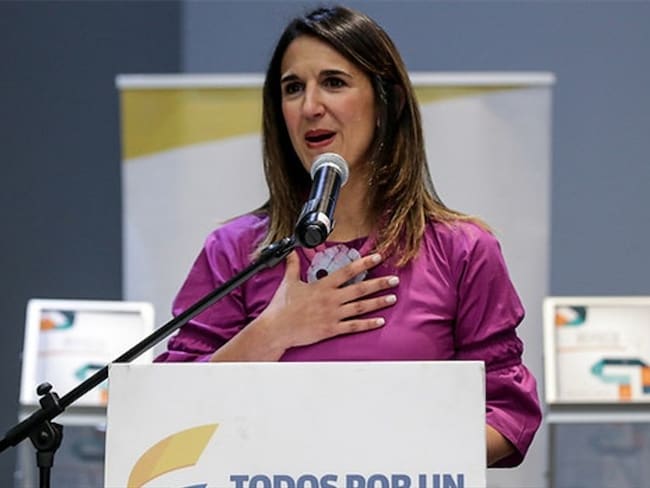 Yaneth Giha, ministra de Educación. Foto: Colprensa