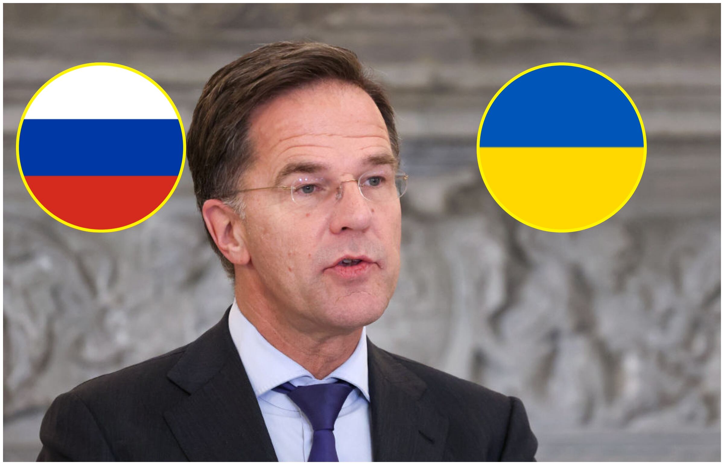Mark Rutte aseguró que la “pelota” está en el tejado de Rusia para negociar la paz con Ucrania. Foto: Getty Images.