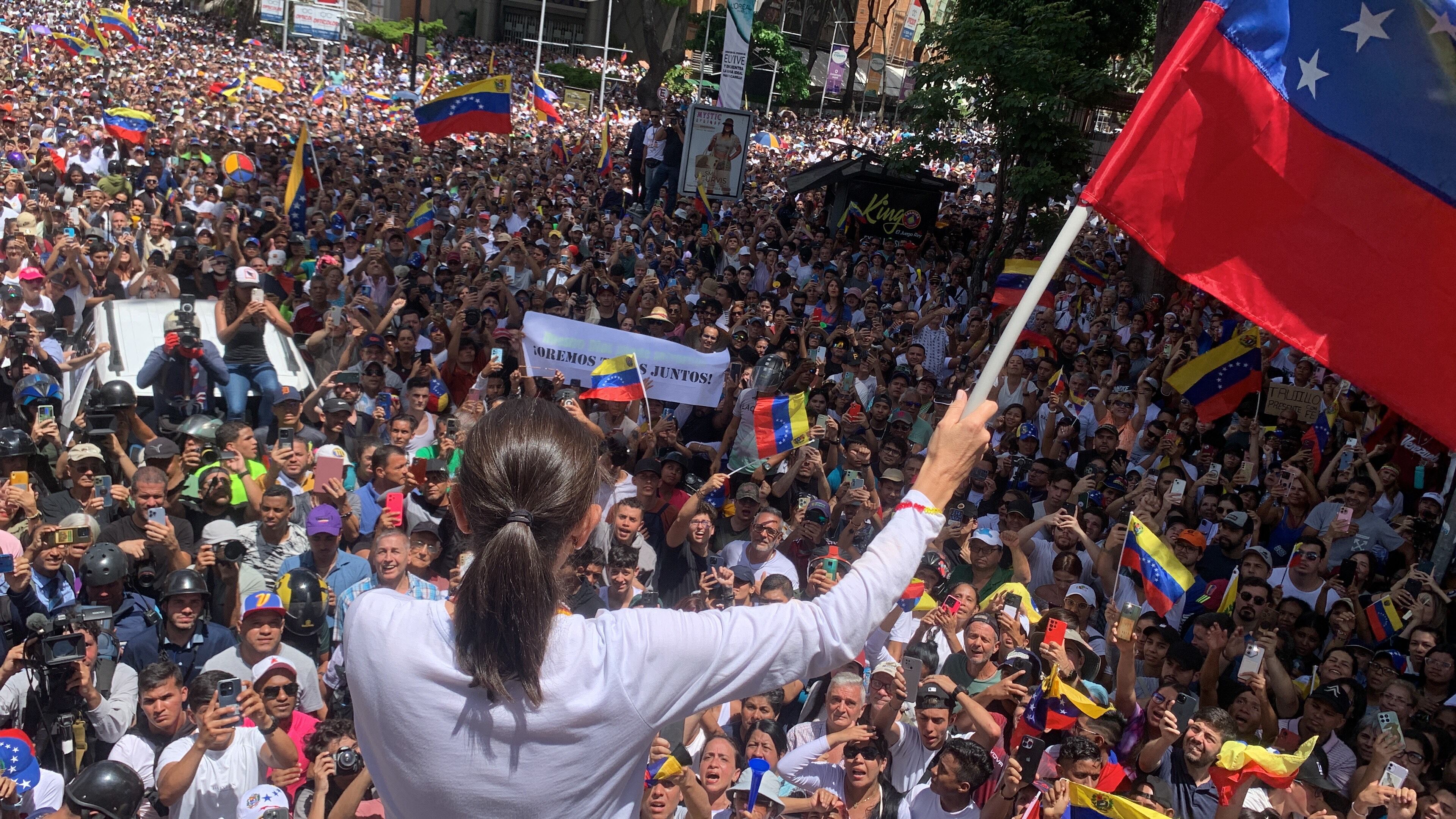 María Corina Machado. Foto: Gabriela González