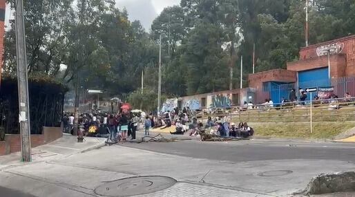 Protestas en la U. Distrital