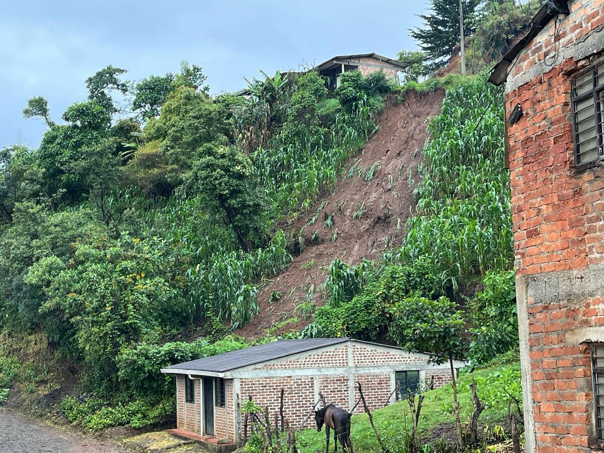 Emergencias por lluvias dejan viviendas al borde del colapso en el Cauca