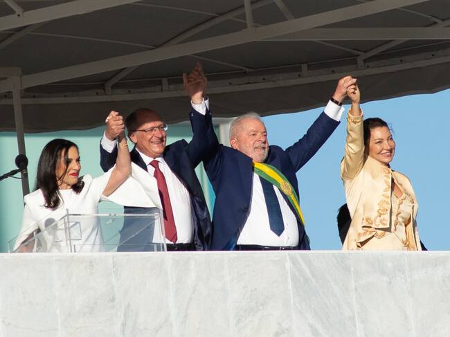 BRASILIA, BRAZIL - JANUARY 01: President-elect of Brazil Luiz Inacio Lula da Silva (Photo by Andressa Anholete/Getty Images
