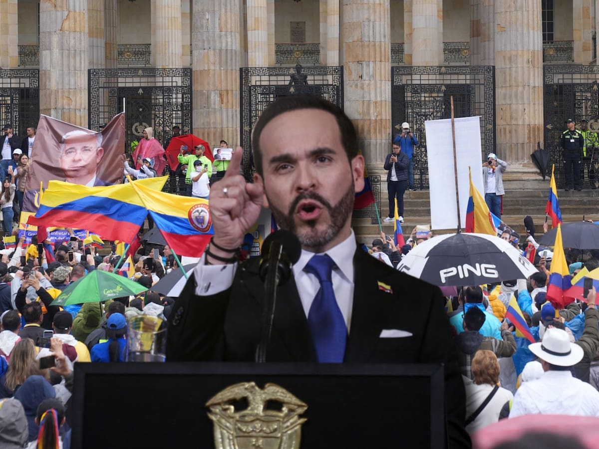 Presidente entrega balance de manifestaciones en Colombia: 62.000 ciudadanos se movilizaron