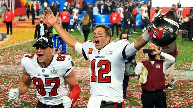 Tampa Bay Buccaneers vence a Kansas City Chiefs y se consagra campeón del Super Bowl 2021. Foto: Getty Images