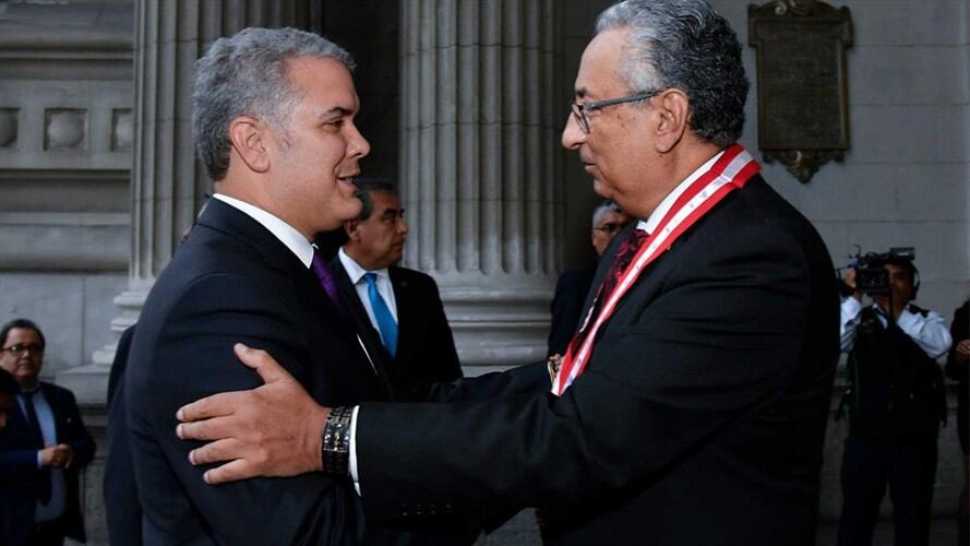 Duque pidió a Congreso de Perú respaldar la creación de Corte Internacional Anticorrupción. Foto: Presidencia
