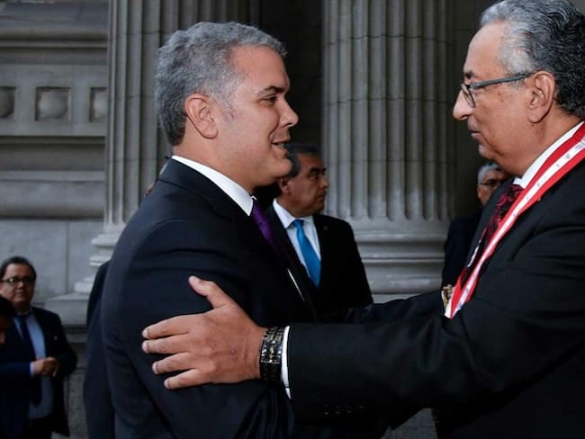 Duque pidió a Congreso de Perú respaldar la creación de Corte Internacional Anticorrupción. Foto: Presidencia