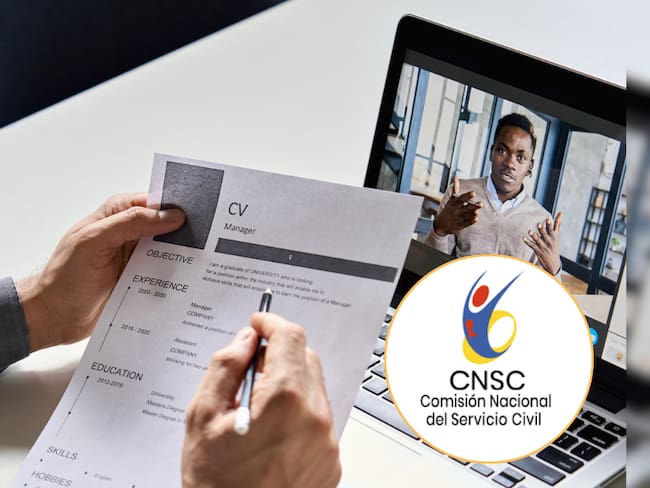 Hombre revisando hoja de vida / CNSC (Getty Images)