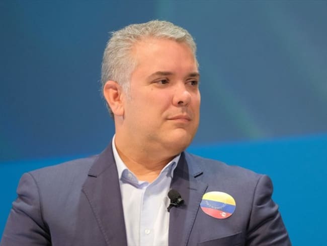 Presidente Iván Duque sorprendió con sus declaraciones sobre la eliminación de las Farc como grupo terrorista en EE.UU. Foto: Getty Images / RICHARD BORD