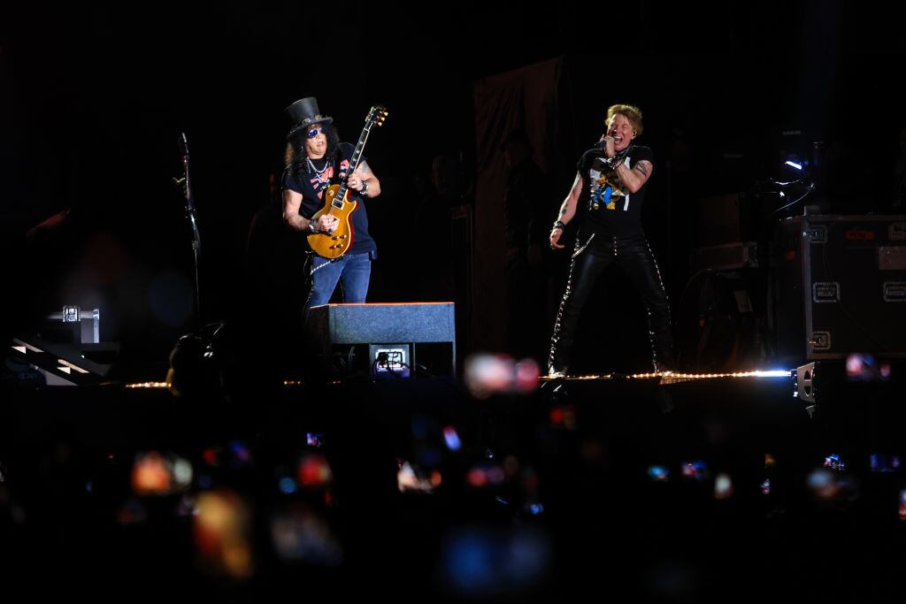 Guns N' Roses. (Photo by Luis Gutierrez/Norte Photo/Getty Images)