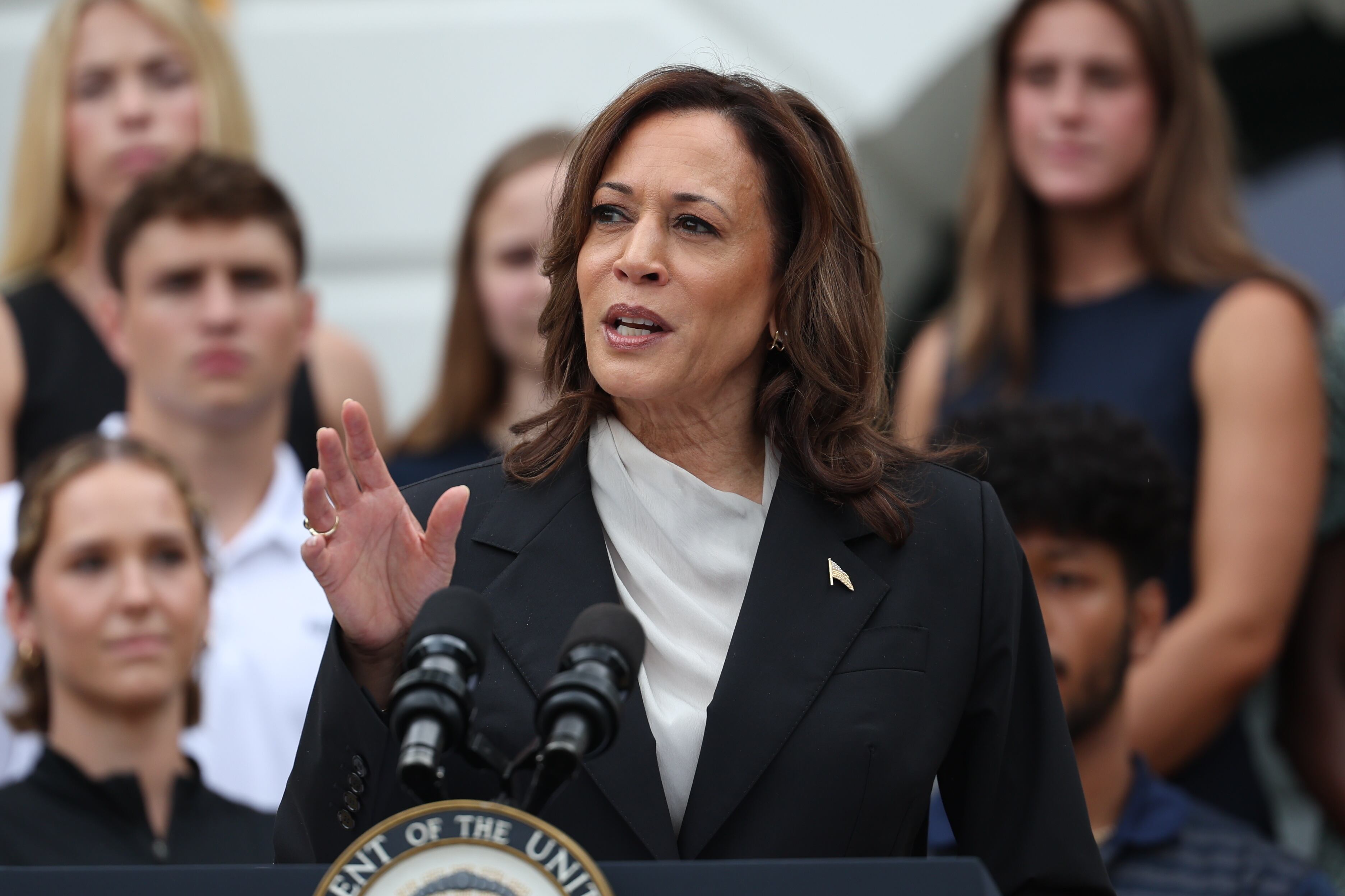 Kamala Harris. EFE/EPA/TING SHEN / POOL