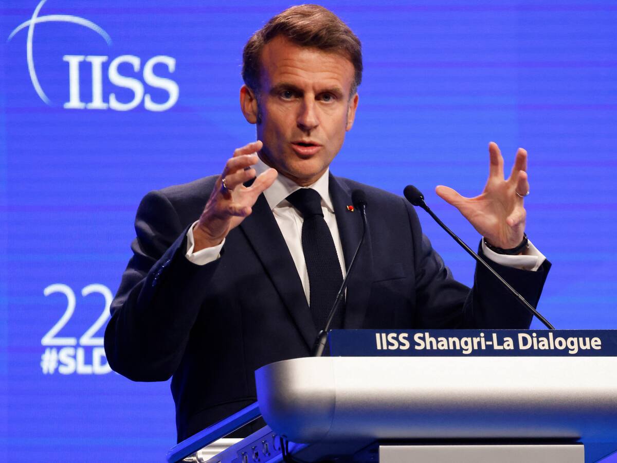 Estados Unidos “se desentiende de las reglas internacionales”, dijo Macron