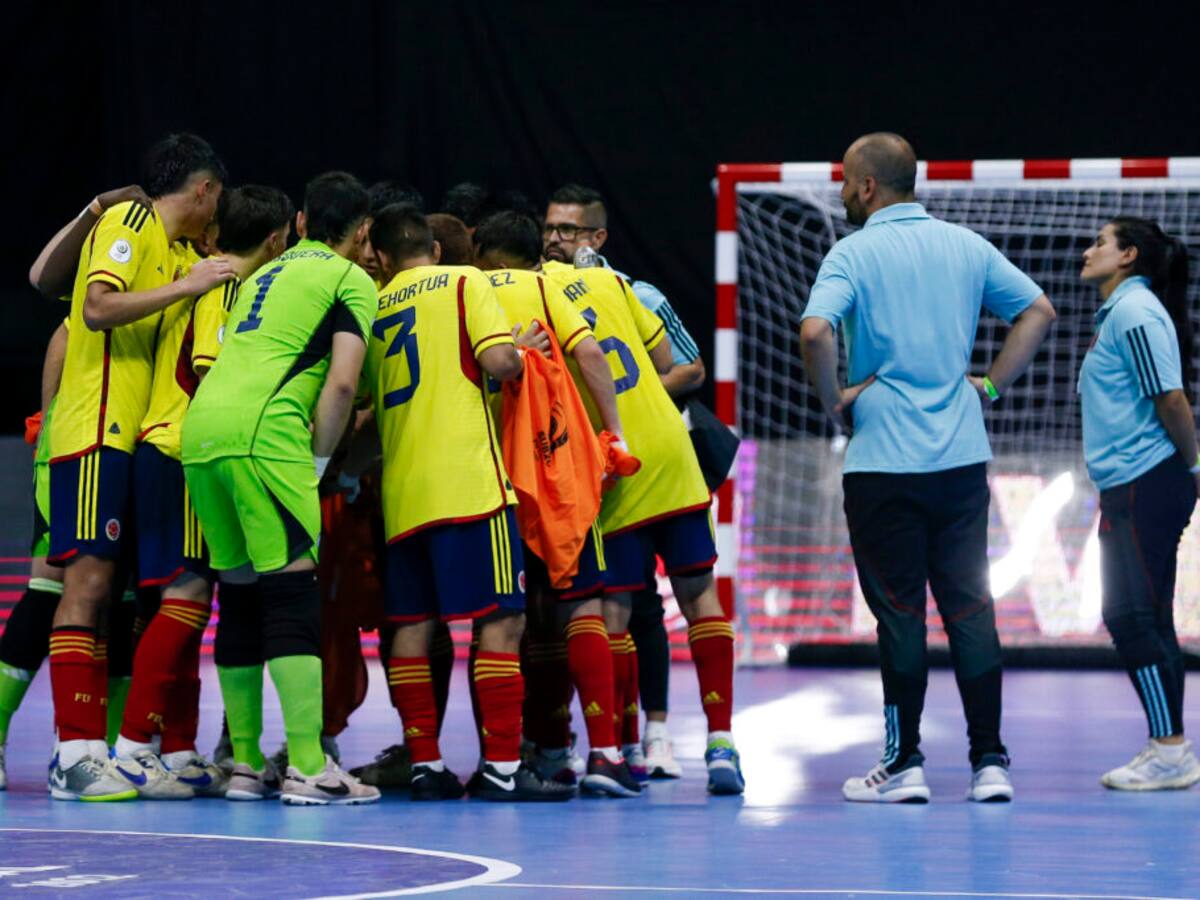 Colombia quedó eliminada de la Copa América de Futsal 2024 en Paraguay