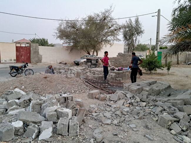 Imagen de terremoto en Irán. Foto: Getty Images