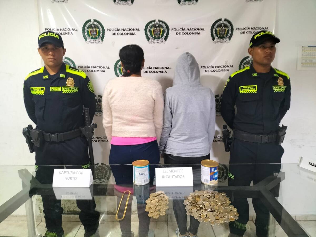 Capturan en Anserma, a dos mujeres que hurtaron una cadena de oro en Guática Risaralda