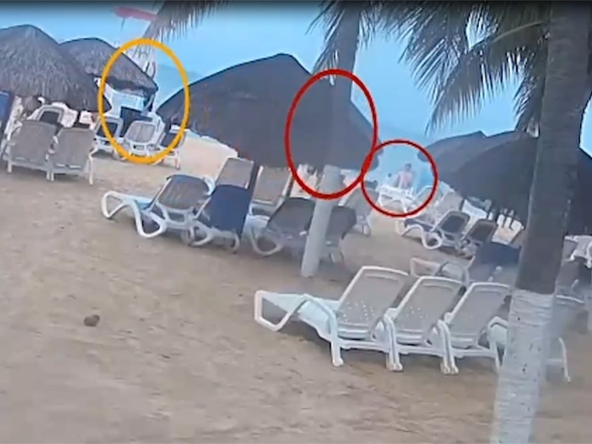 Vídeo: el momento previo al asesinato del fiscal Marcelo Pecci en las playas de Barú