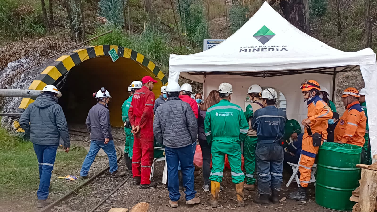 Rescatistas en mina de Tasco, Boyacá