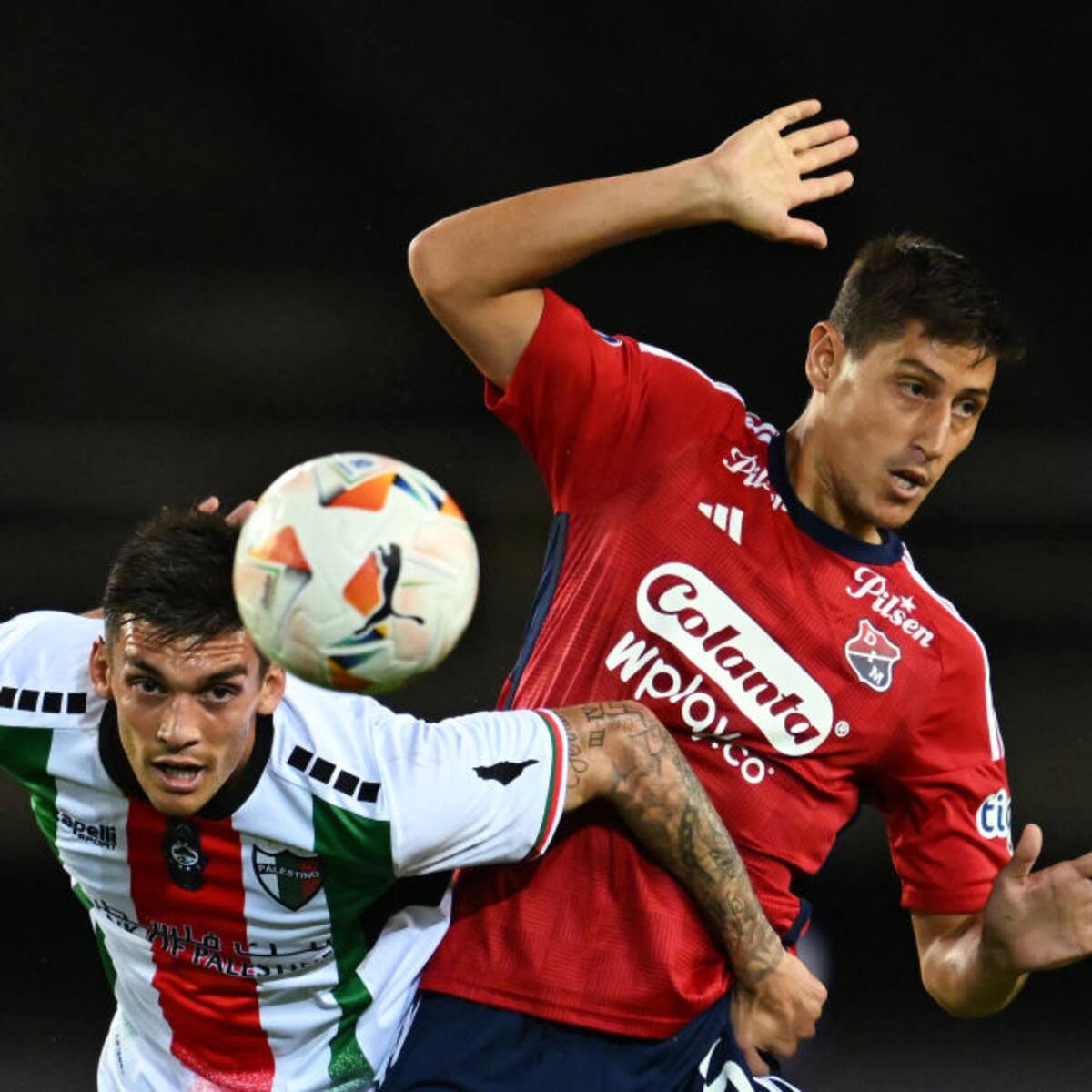 Independiente Medellín goleó 4-0 a Palestino y avanzó a cuartos de la Copa Sudamericana
