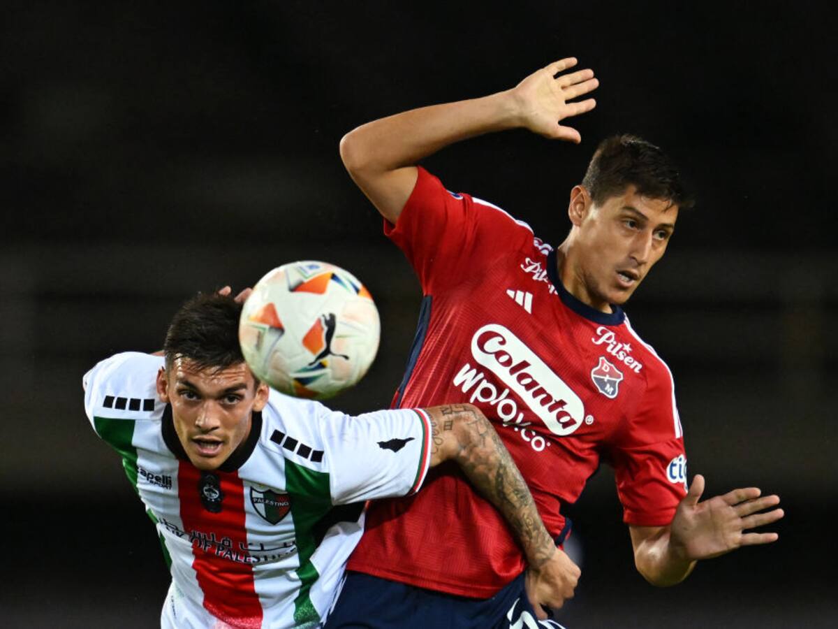 Independiente Medellín goleó 4-0 a Palestino y avanzó a cuartos de la Copa Sudamericana