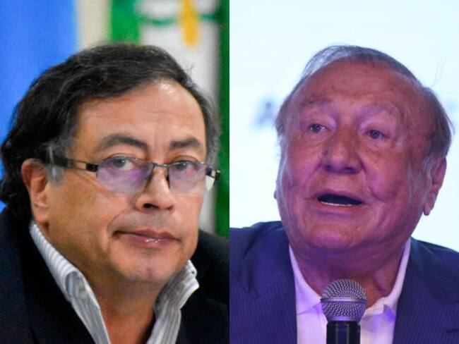 Rodolfo Hernández y Gustavo Petro. Foto: Colprensa y Getty Images