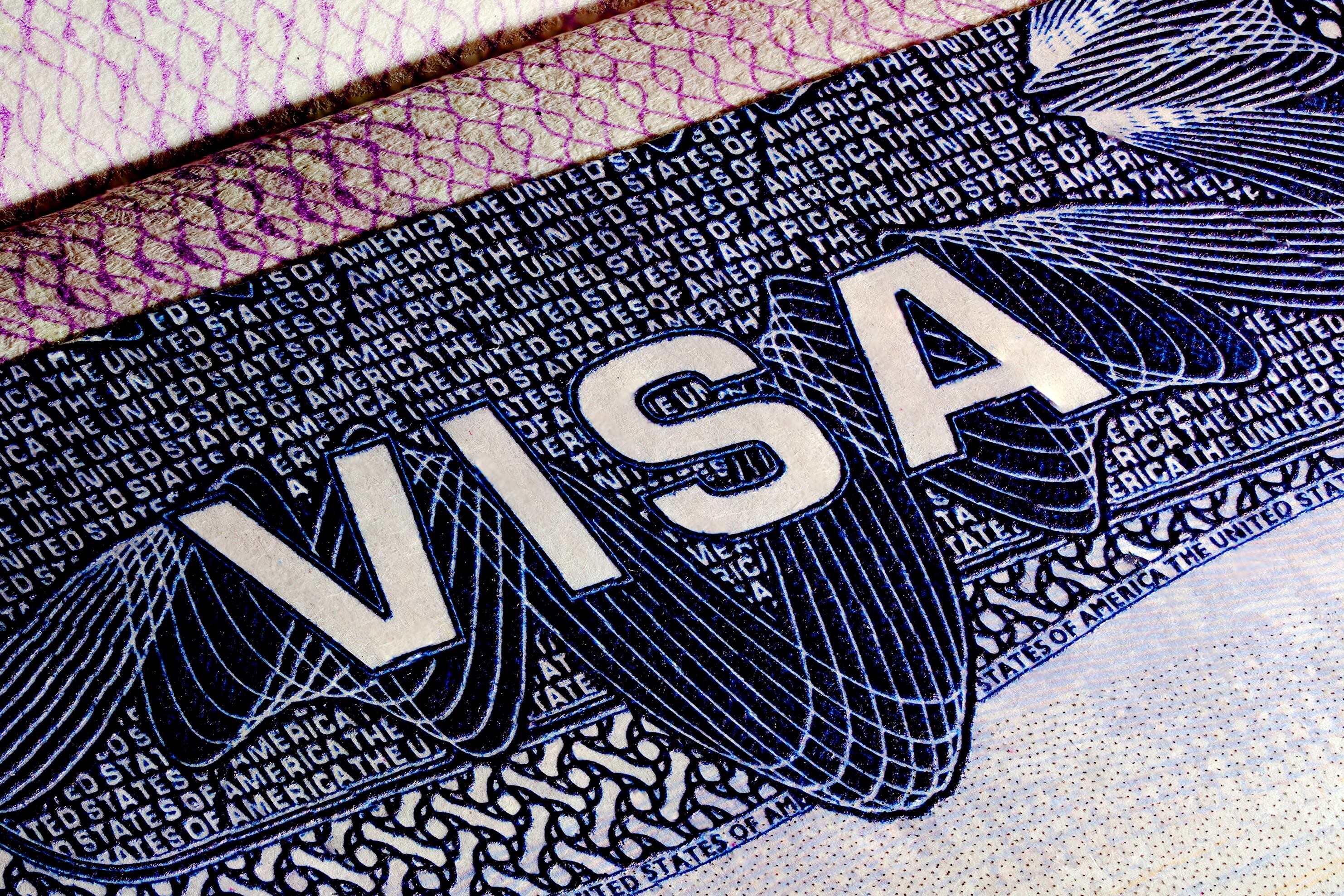 Visa americana imagen de referencia. Foto: Getty Images