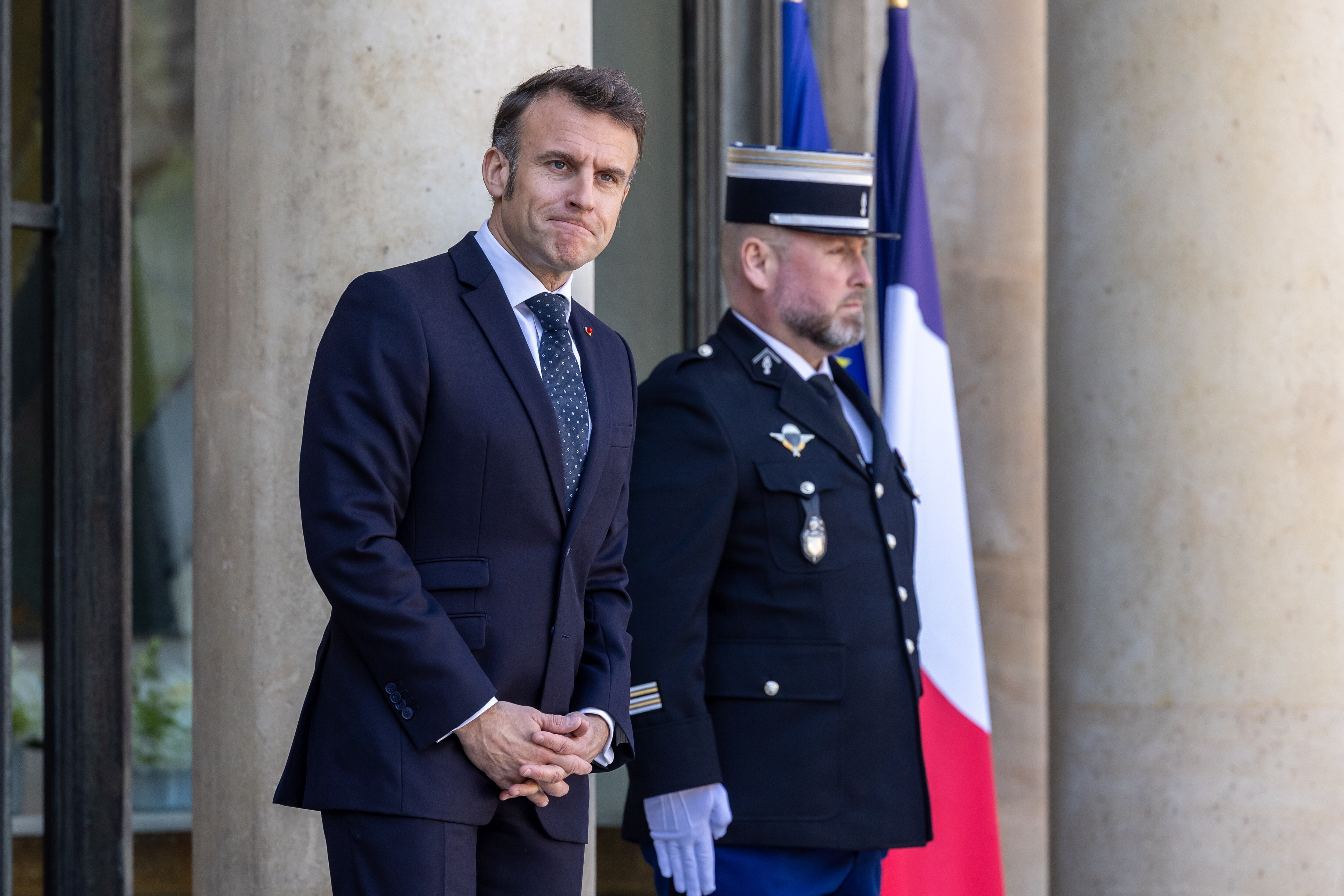 Emmanuel Macron. FOTO: EFE/EPA/CHRISTOPHE PETIT TESSON