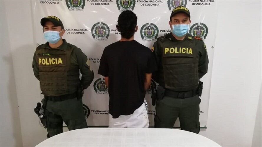 Policía Caldas esclareció muerte de una persona en Supía, Caldas. Foto: Enviada desde la Policía de Caldas.