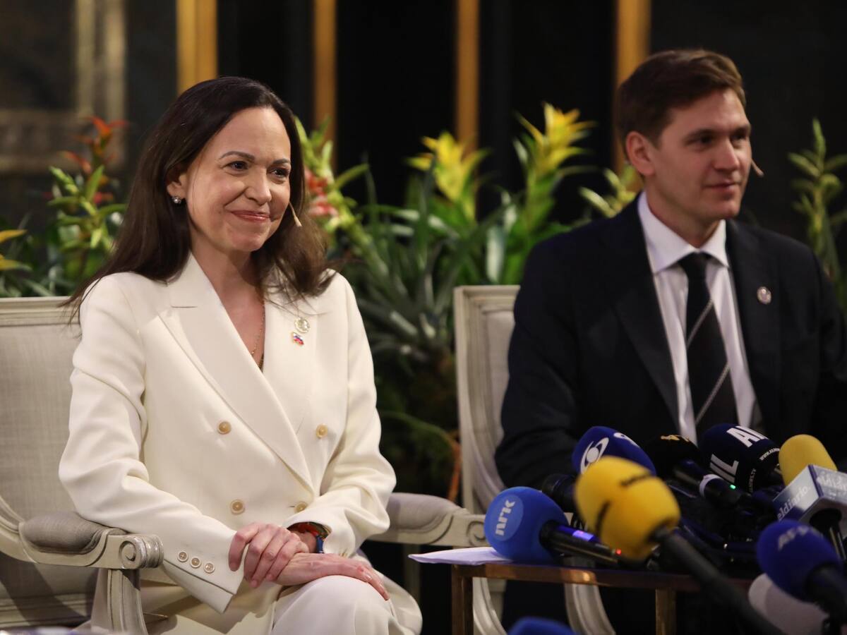 Premio Nobel de Paz, María Corina Machado, sufrió fractura vertebral