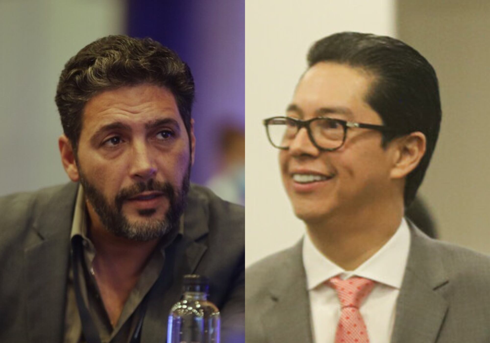 Agmeth Escaf y Pedro Flórez. Foto: Colprensa.