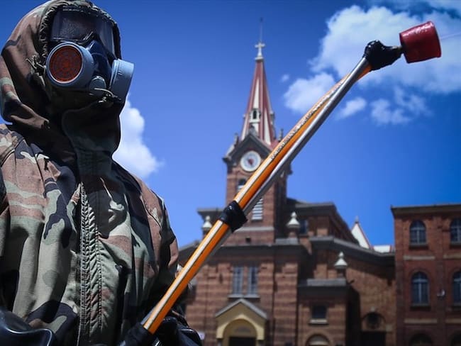 El Arzobispo de Bogotá, Monseñor Luis José Rueda, confirmó que la Iglesia Católica podría declararse en quiebra el próximo agosto.. Foto: Colprensa