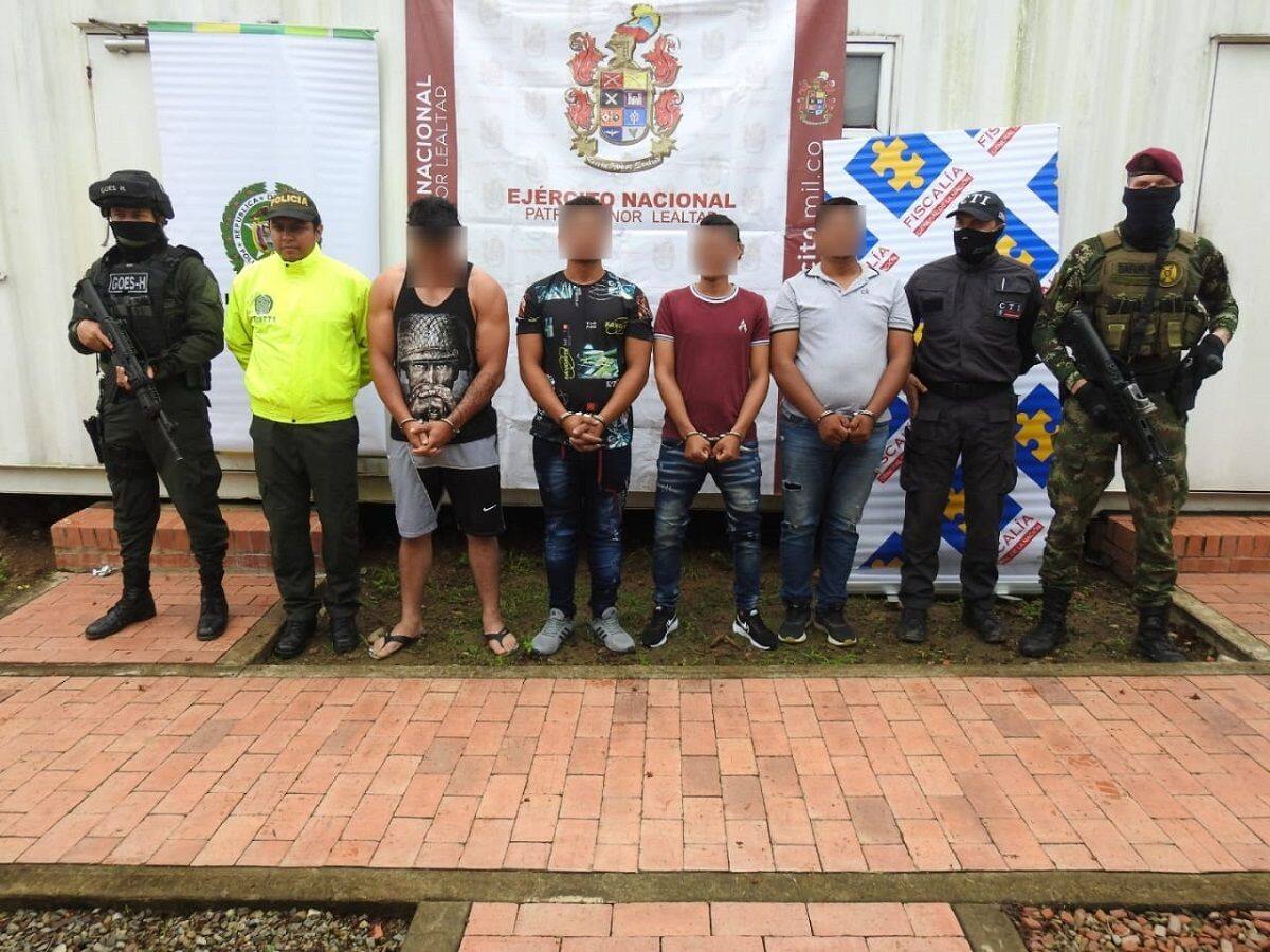 Operación contra red de apoyo de las disidencias armadas en el Catatumbo