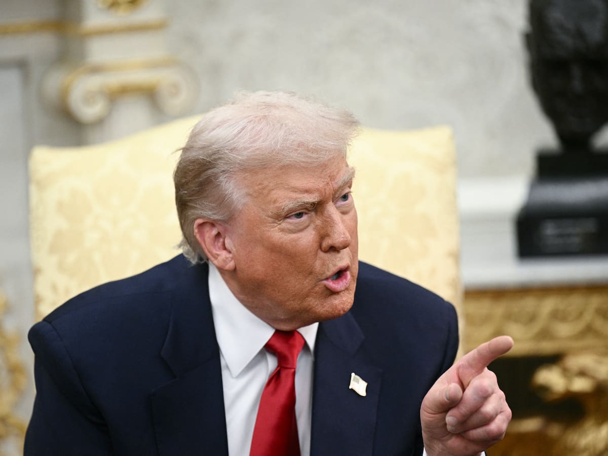 Presidente Trump pide arrestar a demócratas que solicitan al Ejército a no acatar “órdenes ilegales”