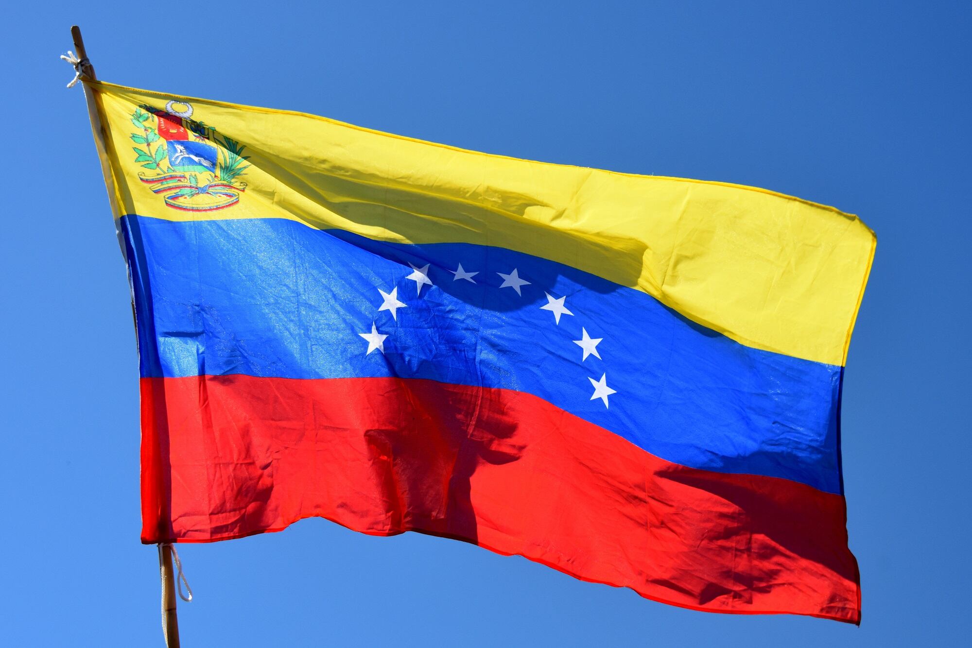 Bandera de Venezuela. Foto: Getty Images