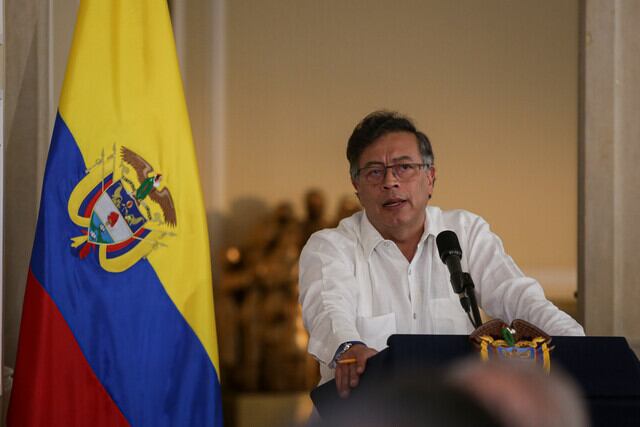 Gustavo Petro, presidente de Colombia. Foto: Colprensa.