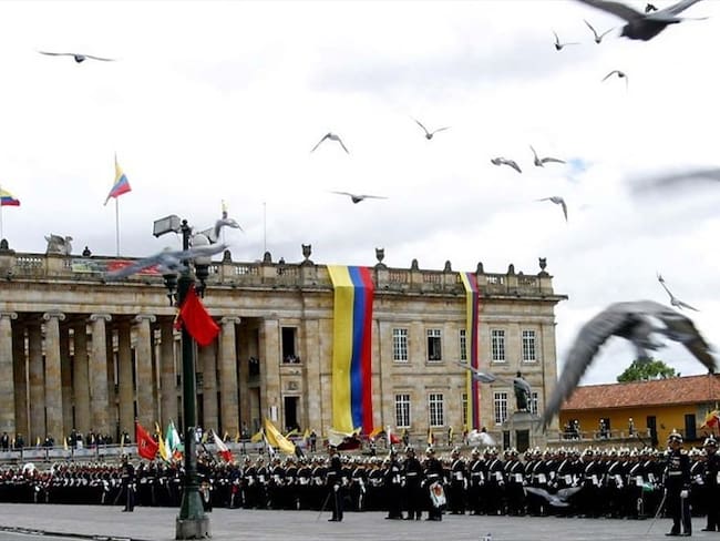 Así se vivirá el desfile Militar en Bogotá durante el día del la independencia . Foto: Colprensa