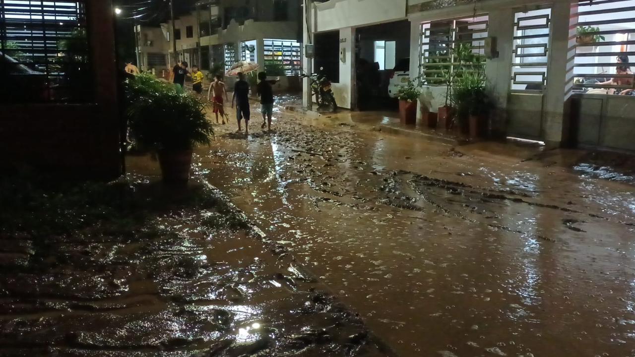 Lluvias en Cúcuta. / Foto: Cortesía.