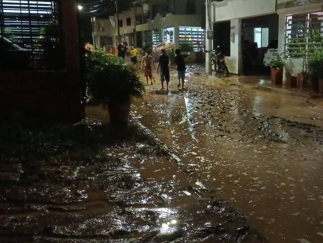 Lluvias en Cúcuta. / Foto: Cortesía.