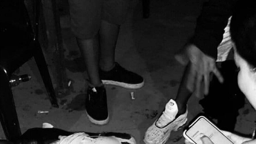 En el sitio donde se registró el ataque se realizaba una fiesta . Foto: Cortesía